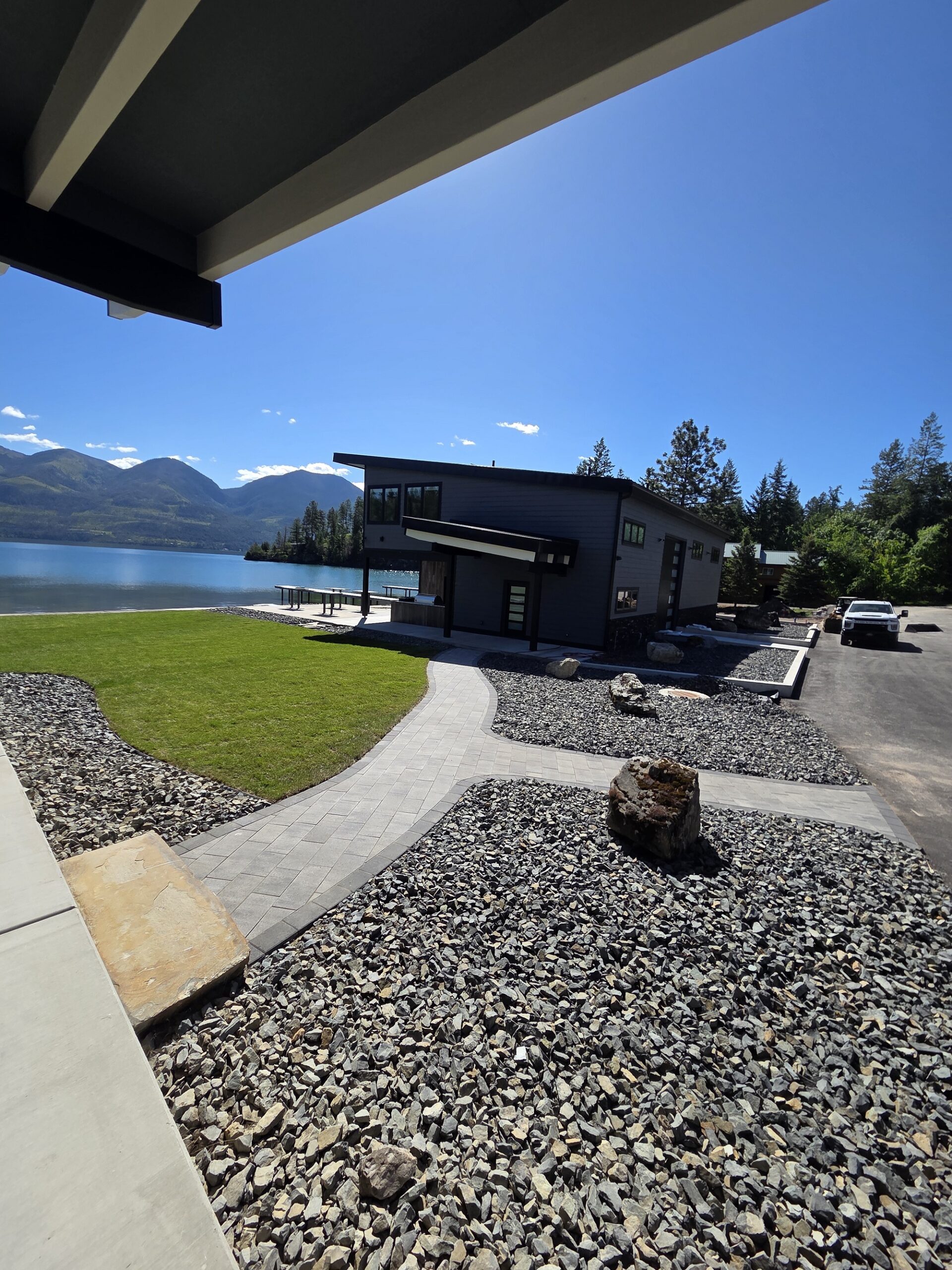 Flathead Lake Hardscape Path
