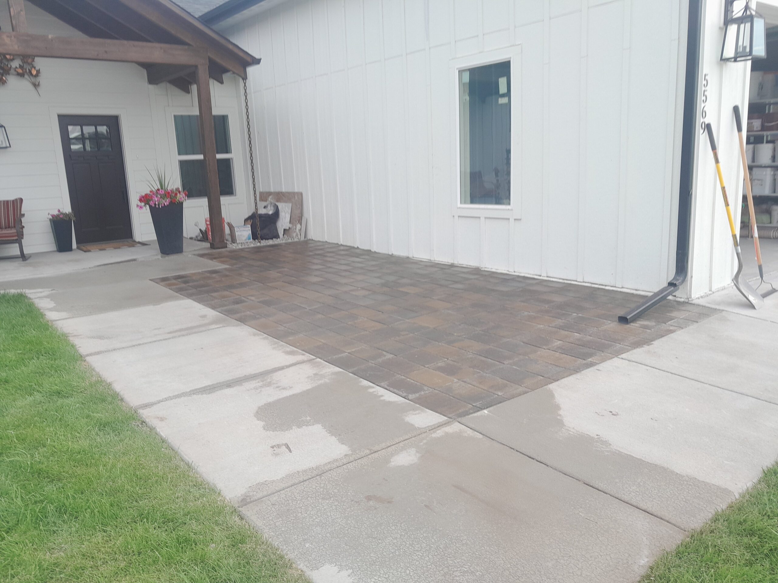 Patio Paver Installation